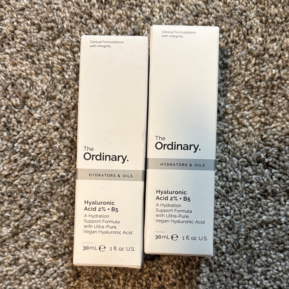 The Ordinary Hydrators & Oils - White
